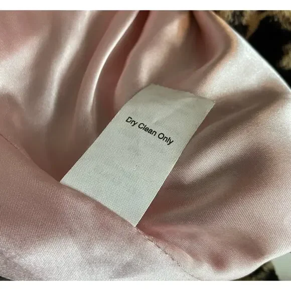 Cabi Lola Retro Cropped Faux Fur Leopard Animal Print Swing Coat Jacket 179 M - Picture 12 of 12